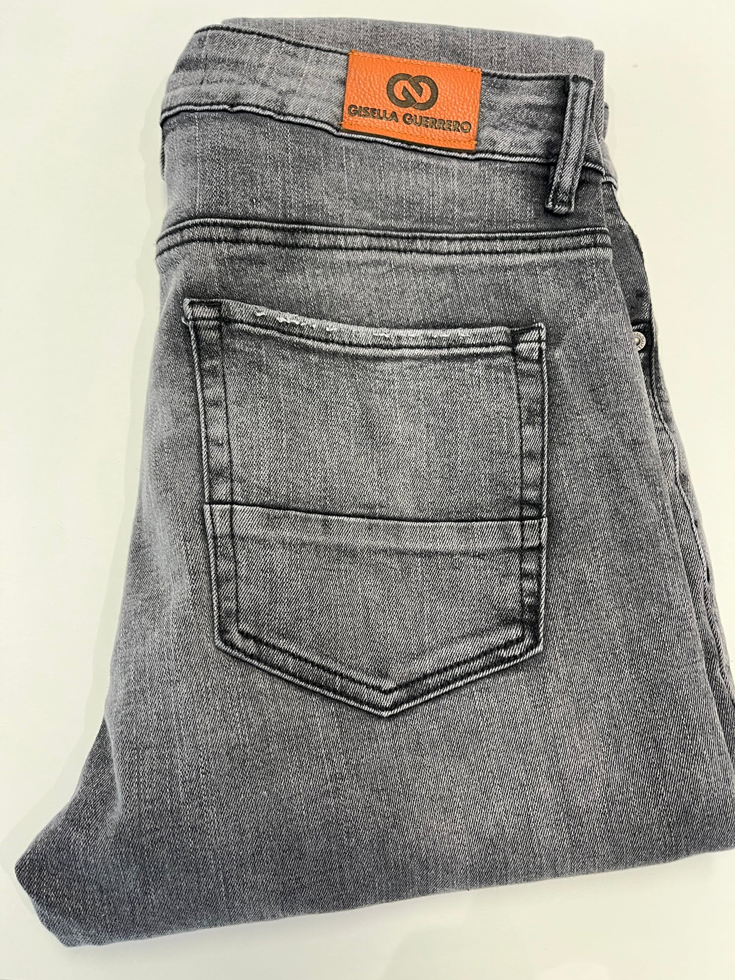 GG028: Gray Denim Jeans
