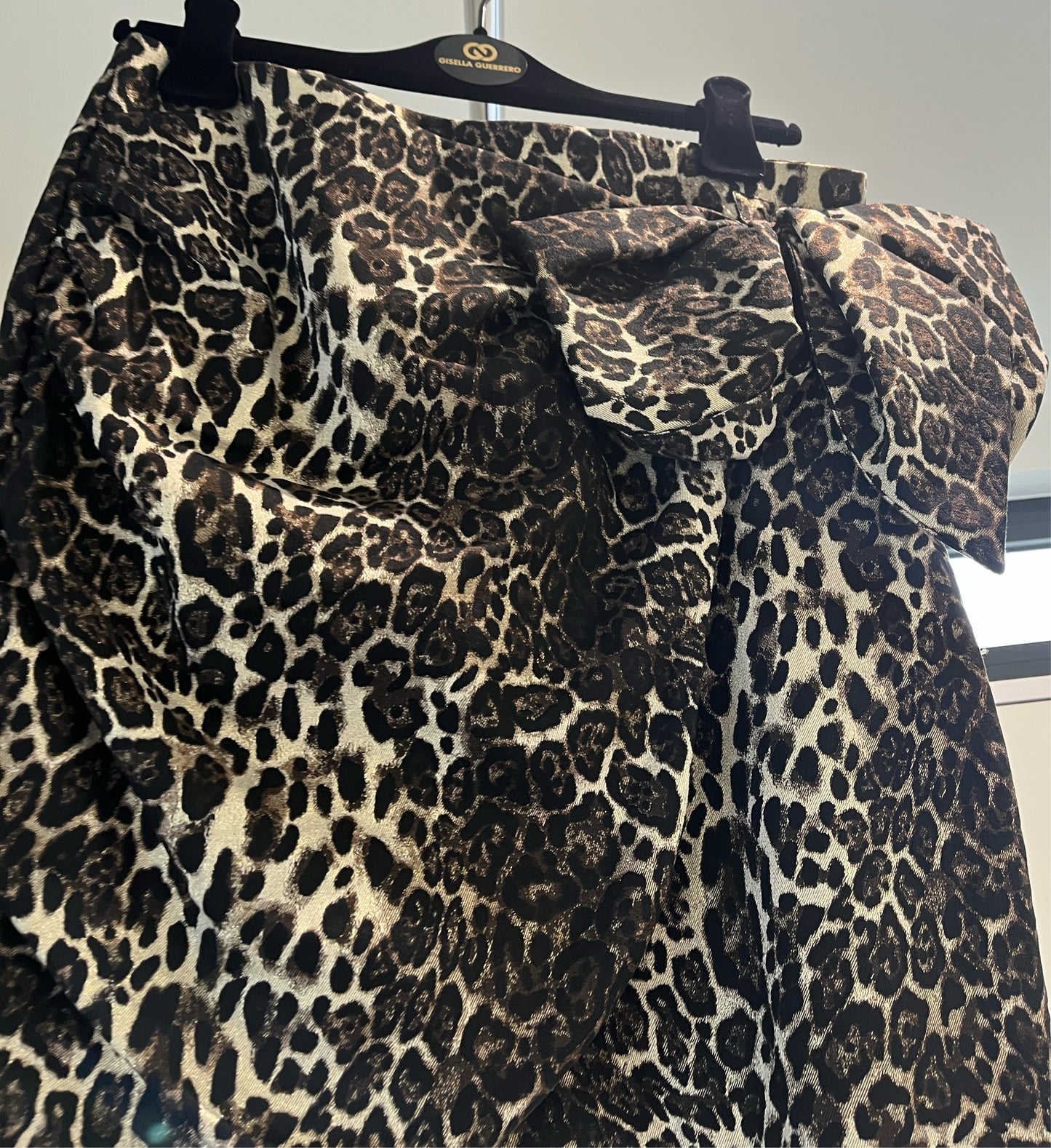 GG021: Animal Print Skirt