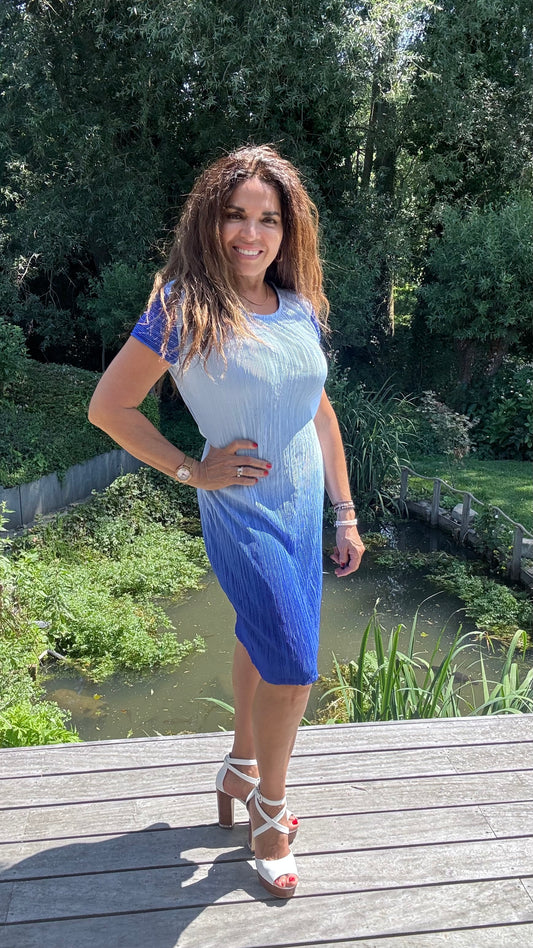 GG111 Blue Ombré Magic Dress