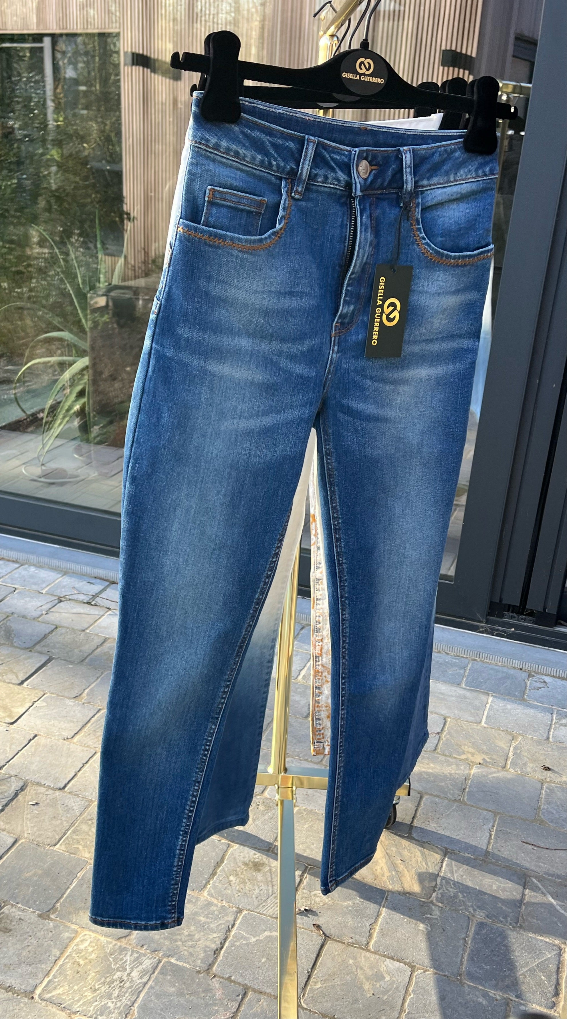 Bershka SUPER - Jeans Skinny Fit - blue denim - Zalando.de